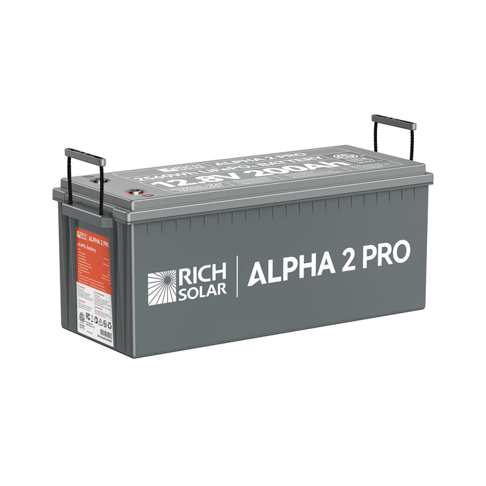 Rich Solar Alpha 2 Pro - 12V 200Ah LiFePO4 Battery