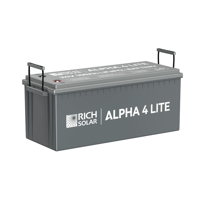 Rich Solar Alpha 4 Lite - 24V 100Ah LiFePO4 Battery