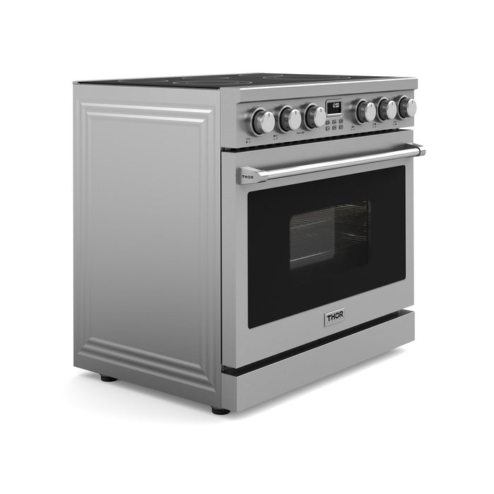 Thor Kitchen 36" Contemporary Professional Range - Electric ARE36 | Natural Gas ARG36 | Propane Gas ARG36LP