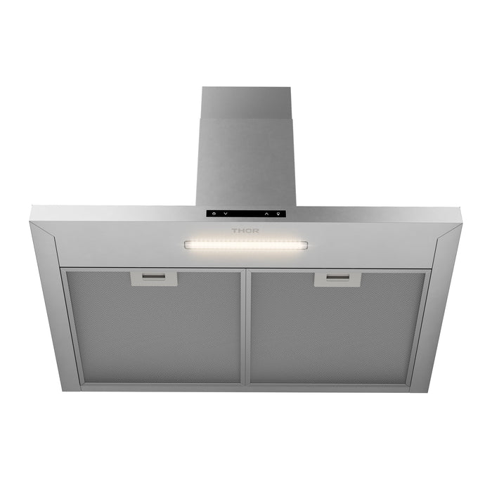 Thor Kitchen 30 In. Contemporary Wall Mount Pyramid Shape Range Hood in Stainless Steel (ARH30P)