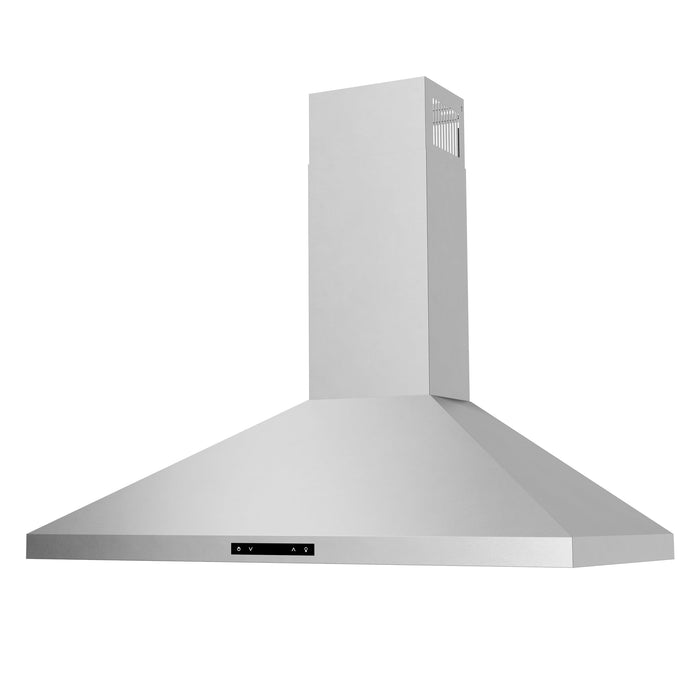 Thor Kitchen 36" Contemporary Wall Mount Pyramid Shape Range Hood in Stainless Steel (ARH36P)