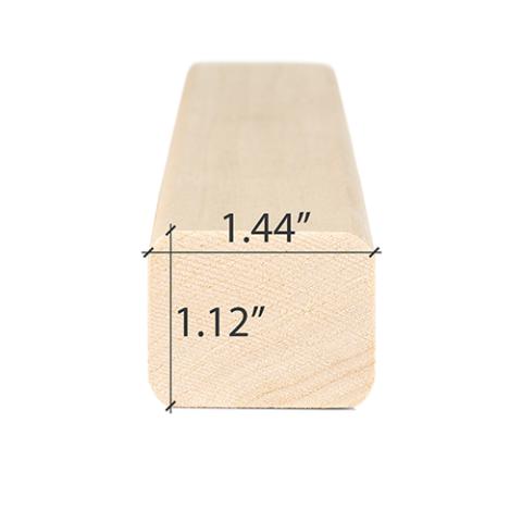 Prosaunas Aspen 2x2 (28mm x 36mm) S4SEE SHP Sauna Wood