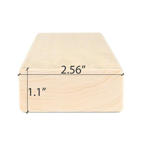 Prosaunas Aspen 2x3 (28mm x 65mm) S4SEE SHP Sauna Wood