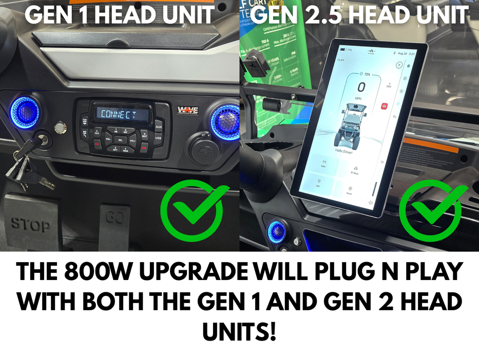 Atlas 800W 5-Channel Plug N Play Audio Upgrade