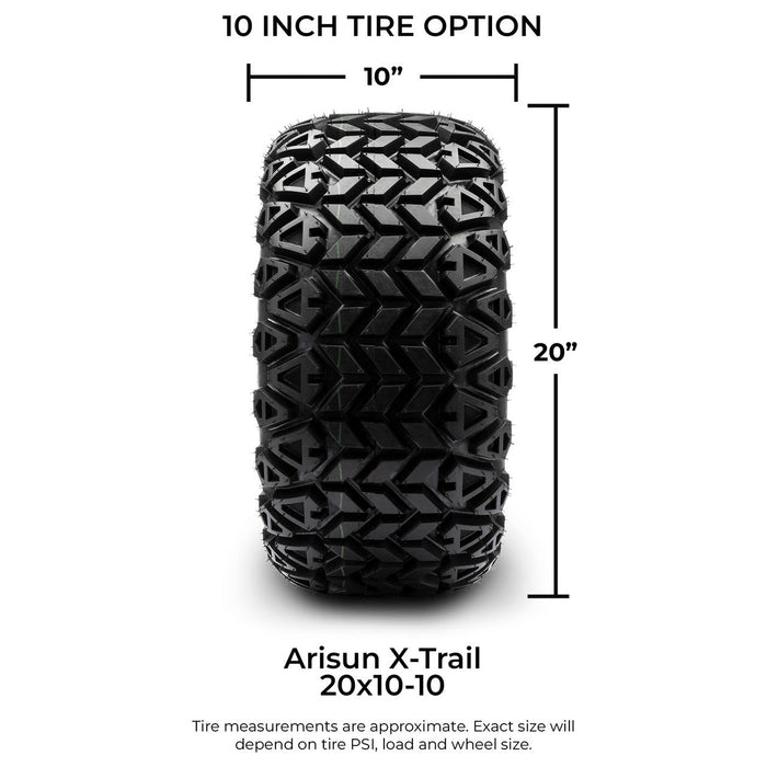 MODZ Arisun X‐Trail Series All Terrain - Set of 4