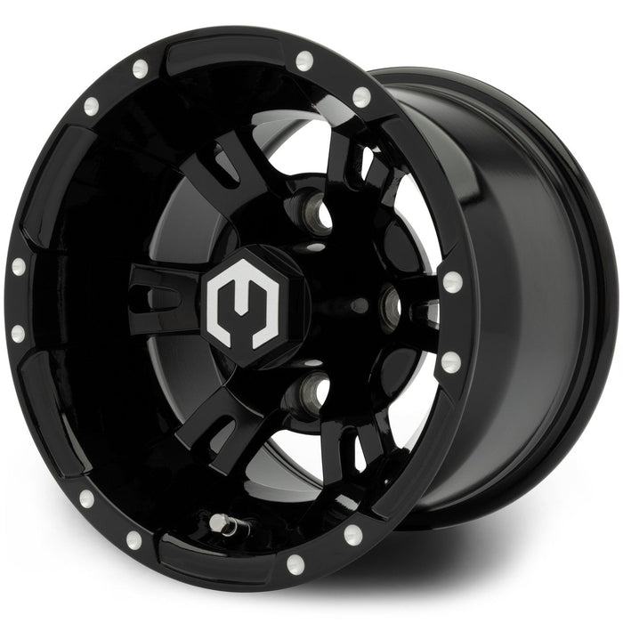 MODZ 10' Ambush Glossy Black - Tire and Wheel Combo