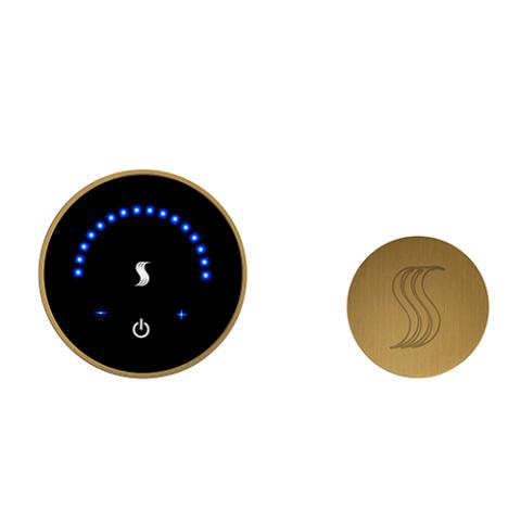 ThermaSol MTC-SVRD - MicroTouch Steam Shower Control w/SteamVection Steamhead, Flushmount