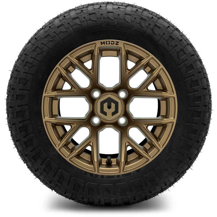 MODZ® 12" Matrix Matte Bronze Wheels & Off-Road Tires Combo