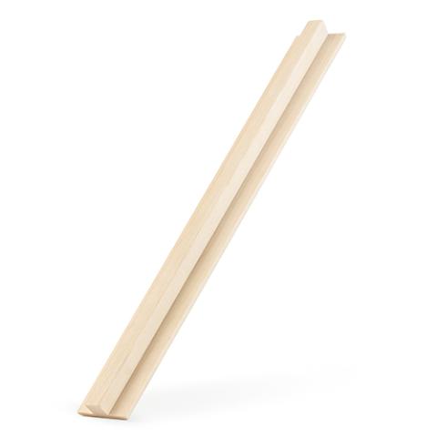 Prosaunas Aspen 1x2 (17mm x 32mm) T-Moulding Sauna Wood, T-Moulding
