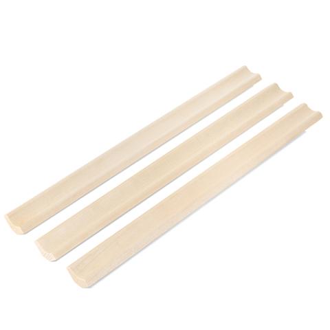 Prosaunas Aspen 1x2 (14mm x 30mm) Inside Corner Trim SI Sauna Wood