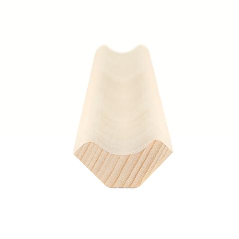 Prosaunas Aspen 1x2 (14mm x 30mm) Inside Corner Trim SI Sauna Wood