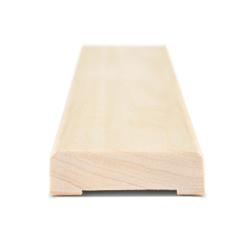 Prosaunas Aspen 1x2 (12mm x 42mm) Door Trim UK Sauna Wood