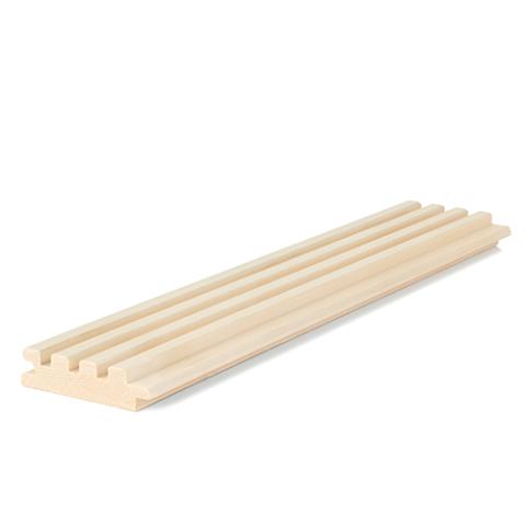 Prosaunas Aspen Groove-S 1x3 (15mm x 60mm) T&G Sauna Wood