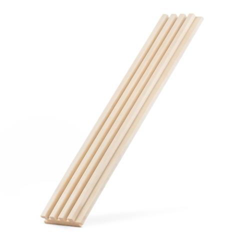 Prosaunas Aspen Groove-S 1x3 (15mm x 60mm) T&G Sauna Wood