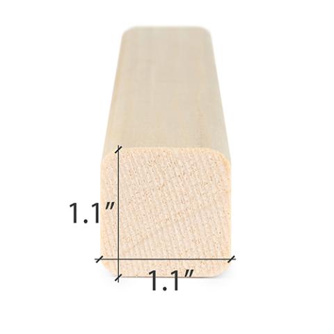 Prosaunas Aspen 2x2 (28mm x 28mm) S4SEE SHP Sauna Wood