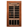 Dynamic saunas - Avila 1-2-person Low EMF (Under 8MG) FAR Infrared Sauna (Canadian Hemlock)
