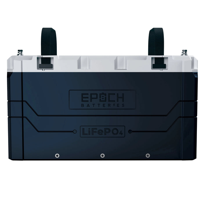 Epoch Batteries 12V 460Ah LiFePO4 Battery | Group 8D Size, IP67, Heated, Bluetooth & Victron Comms