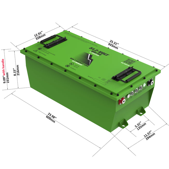 Bolt Energy 48V 160Ah "BIG" Professional Battery Kit