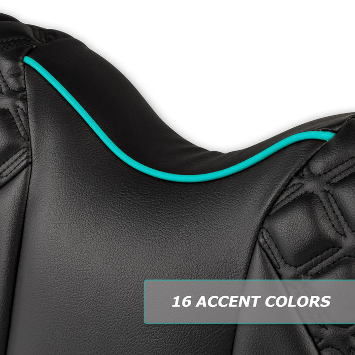 MODZ® FS2 Custom Front Seat YAMAHA - Black Base with Pattern & Accent Color Options