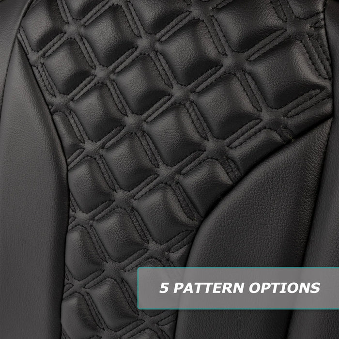 MODZ® FS2 Custom Front Seat YAMAHA - Black Base with Pattern & Accent Color Options
