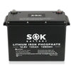 SOK | Lithium Iron Phosphate 12V 100Ah Battery, Marine Grade