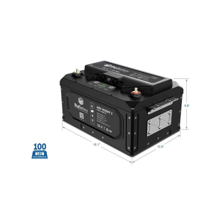 BigBattery [48V] HUSKY 2 – LiFePO4 – 100Ah – 5.12kWh