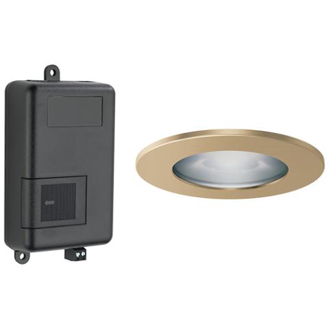 Brizo Mystix™ Chromatherapy System Package - Mystix™ Chromatherapy Module, Light Fixture, and Finished Trim Ring