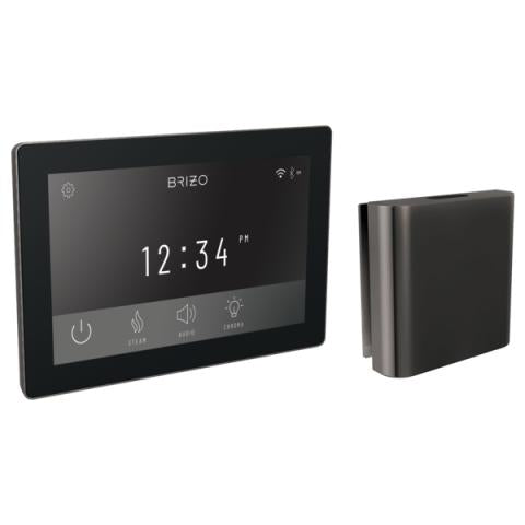Brizo Mystix™ Transcendent Experience Digital + Square Steam Head