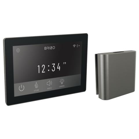 Brizo Mystix™ Transcendent Experience Digital + Square Steam Head