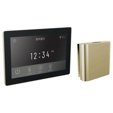 Brizo Mystix™ Transcendent Experience Digital + Square Steam Head