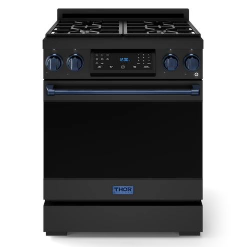 Thor Kitchen Gordon Ramsay Series 30" 4.55 cu. ft. Professional Natural Gas Range with Tilt Panel Touch Control, RSG30