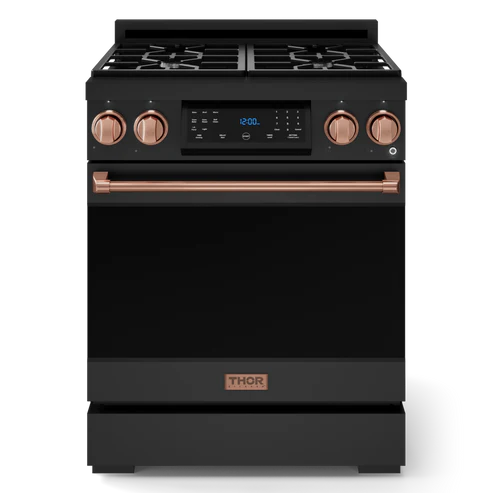 Thor Kitchen Gordon Ramsay Series 30" 4.55 cu. ft. Professional Natural Gas Range with Tilt Panel Touch Control, RSG30