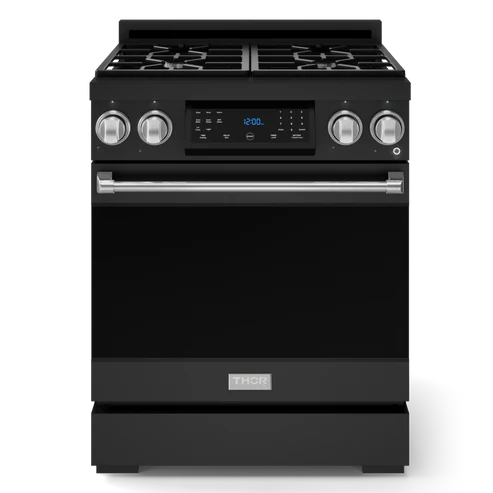 Thor Kitchen Gordon Ramsay Series 30" 4.55 cu. ft. Professional Natural Gas Range with Tilt Panel Touch Control, RSG30