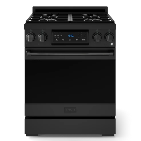 Thor Kitchen Gordon Ramsay Series 30" 4.55 cu. ft. Professional Natural Gas Range with Tilt Panel Touch Control, RSG30
