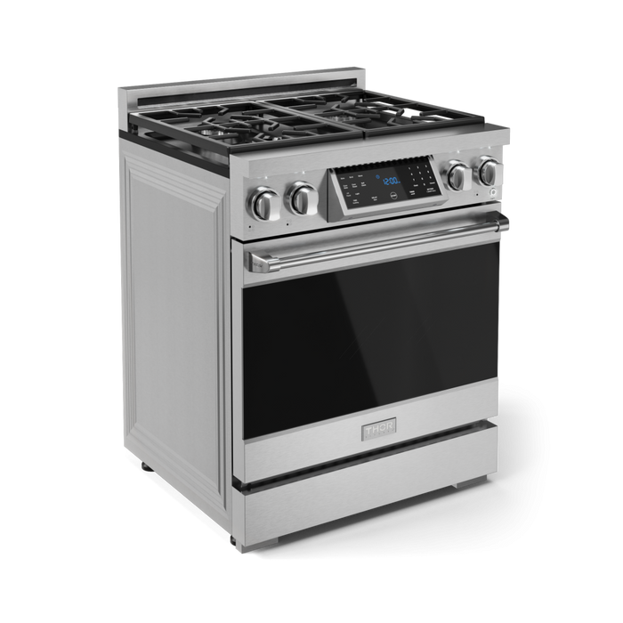 Thor Kitchen Gordon Ramsay Series 30" 4.55 cu. ft. Professional Natural Gas Range with Tilt Panel Touch Control, RSG30