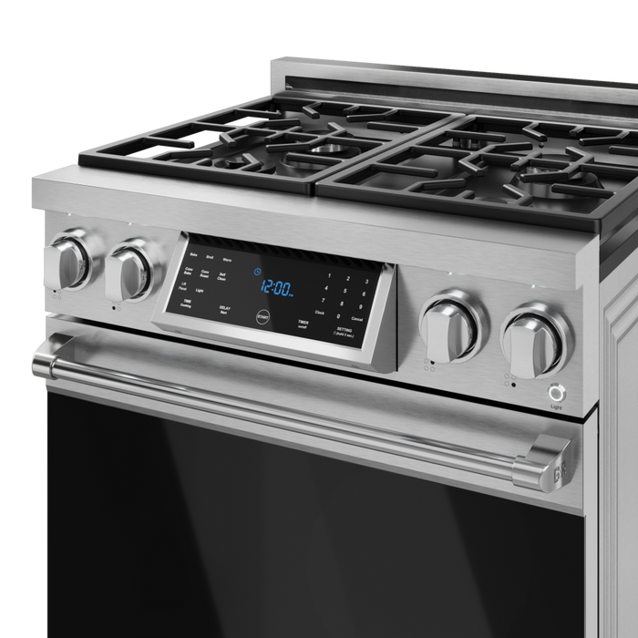 Thor Kitchen Gordon Ramsay Series 30" 4.55 cu. ft. Professional Natural Gas Range with Tilt Panel Touch Control, RSG30