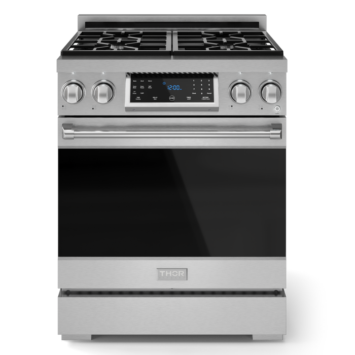 Thor Kitchen Gordon Ramsay Series 30" 4.55 cu. ft. Professional Natural Gas Range with Tilt Panel Touch Control, RSG30