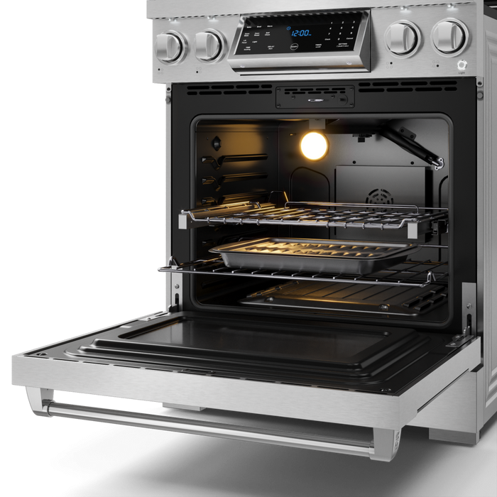 Thor Kitchen Gordon Ramsay Series 30" 4.55 cu. ft. Professional Natural Gas Range with Tilt Panel Touch Control, RSG30