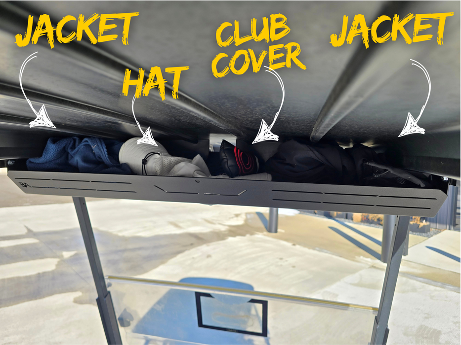 Club Car Overhead Storage Console + Dome Light (54' Top)