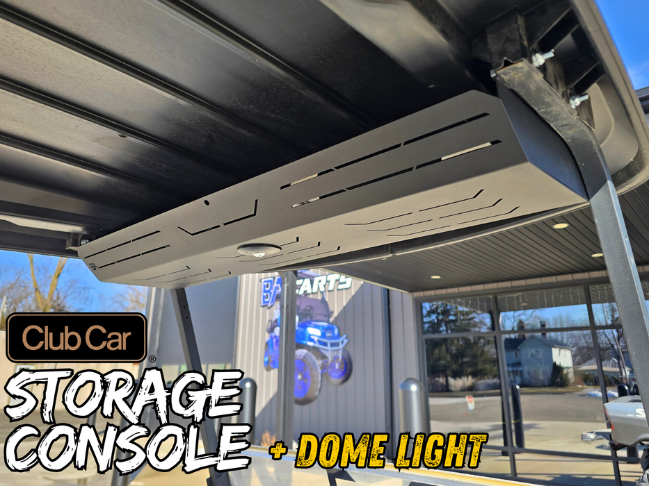 Club Car Overhead Storage Console + Dome Light (54' Top)
