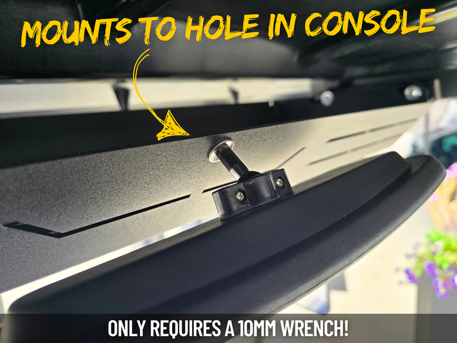 Club Car Overhead Storage Console + Dome Light (54' Top)