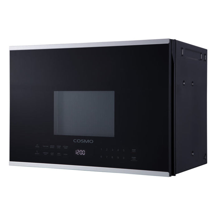 Cosmo 24" 1.34 cu. ft. Over the Range Microwave in Stainless Steel with Vent Fan (COS-2413ORM1SS)