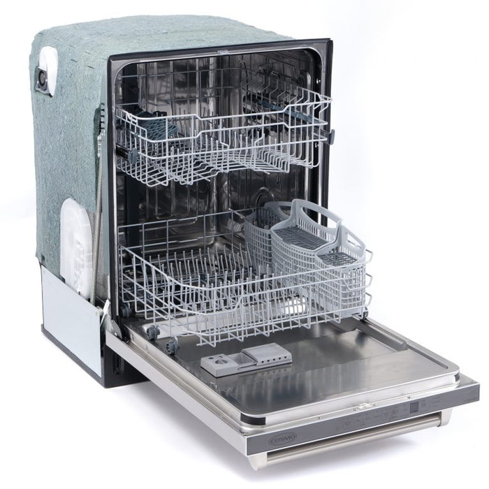 Cosmo 24" Top Control Built-In Tall Tub Dishwasher in Fingerprint Resistant Stainless Steel (COS-DIS6502)