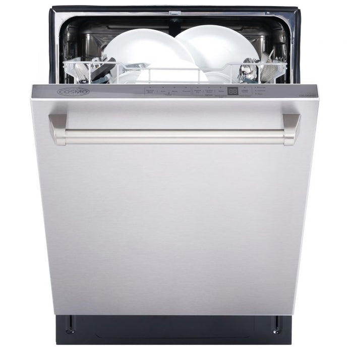 Cosmo 24" Top Control Built-In Tall Tub Dishwasher in Fingerprint Resistant Stainless Steel (COS-DIS6502)