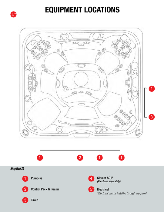 Canadian Spa Kingston 7-Person 53-Jet Hot Tub (KH-10149)