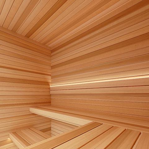 Prosaunas Cedar 1x4 VG S4SEE Sauna Wood
