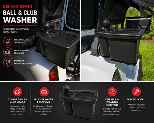 Denago Golf Ball & Club Washer (Rover XL & XXL)