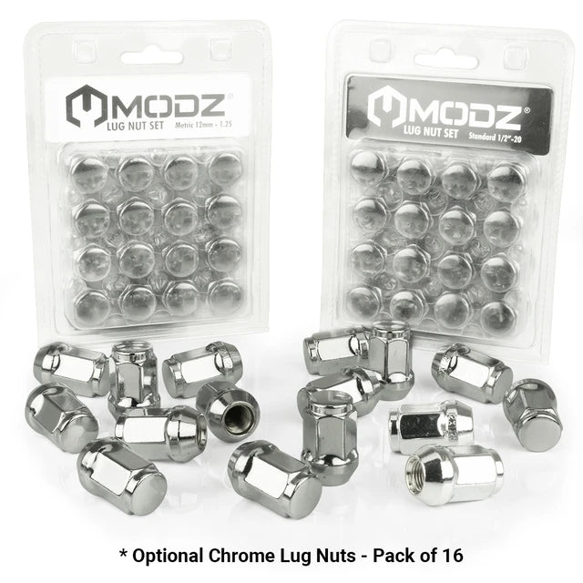 MODZ 14" Vortex Machined Black Wheels & Off-Road Tires Combo