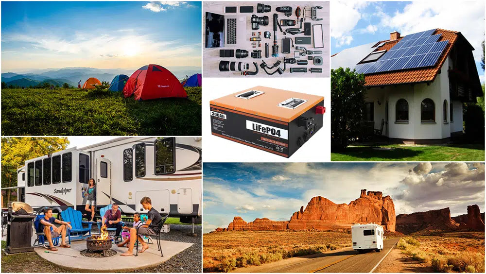 Cloudenergy 12V 300Ah LiFePO4 Deep Cycle Lithium Battery (CL12V-300Ah)