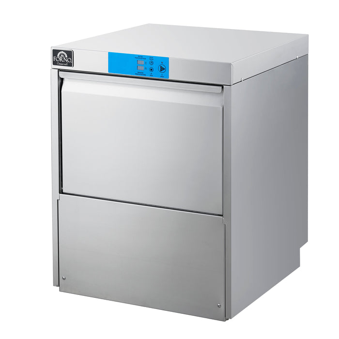 Forno Commerciale 25" Undercounter Dishwasher with 23L Tank Capacity, 3 Different Wash Cycles, High-Temperatures for Sanitation in Durable Stainless Steel (FCMDW0024)